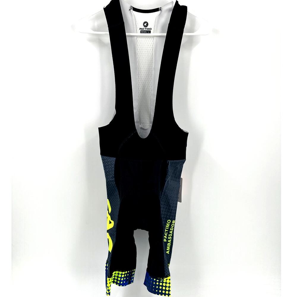 Pactimo Men's Azure PAC Summit Raptor Bibs Size L - Picture 6 of 10